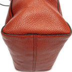 Gucci Small Swing Tote Red Gray Calfskin Leather — view 8