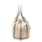 Loewe Loralite Pink Gray Calfskin Leather Messenger — view 4