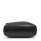 Gucci Ring Handle Zip Hobo Black GG Canvas — view 6