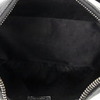 Gucci Ring Handle Zip Hobo Black GG Canvas — view 9