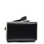 Loewevelazquez Bucket Shoulder Bag Brown Black Calfskin Leather — view 6