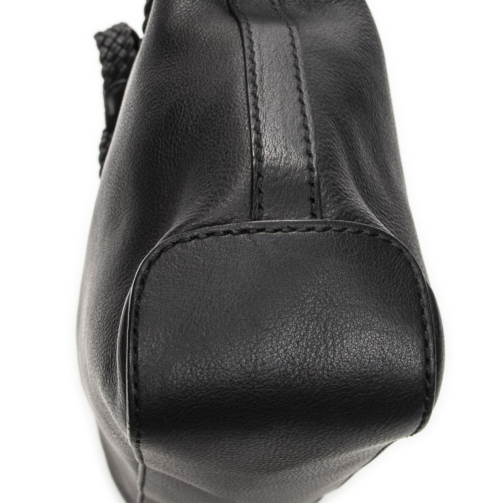 Gucci Marrakech Hobo Black Gray Calfskin Leather — view 8