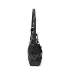Gucci Marrakech Hobo Black Gray Calfskin Leather — view 4