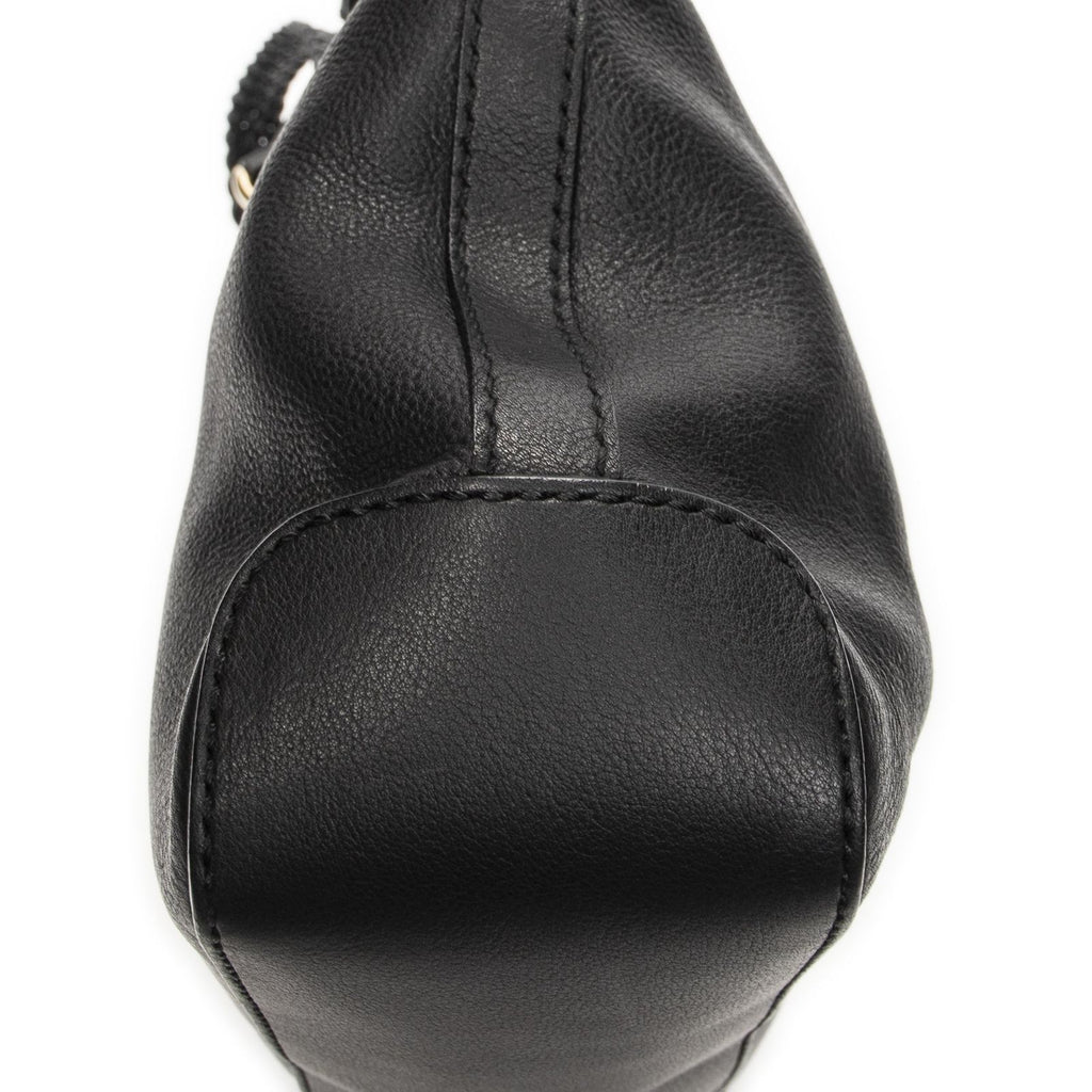 Gucci Marrakech Hobo Black Gray Calfskin Leather — view 7