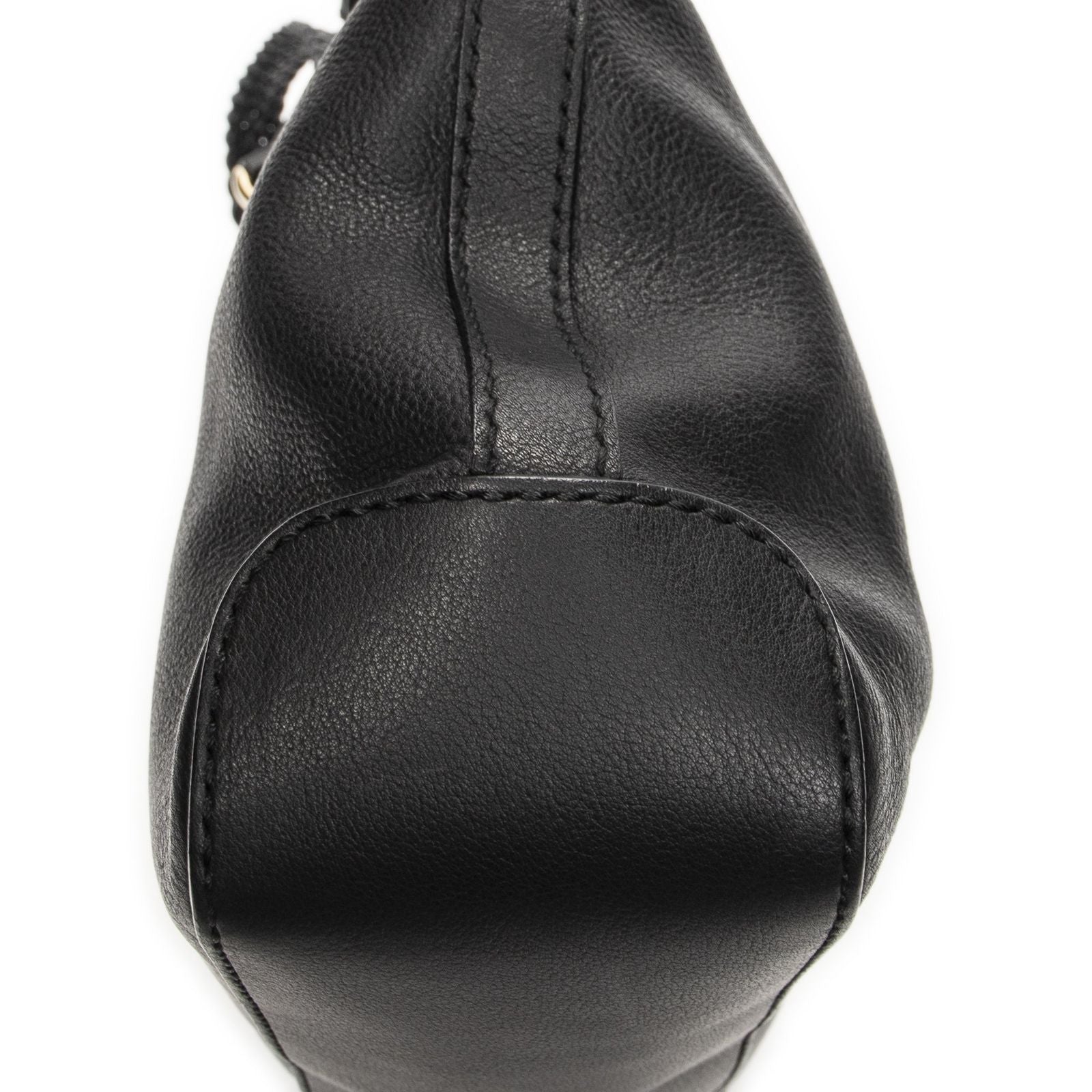 Gucci Marrakech Hobo Black Gray Calfskin Leather — view 7