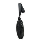 Prada Zip Messenger Crossbody Black Nylon Canvas — view 3