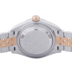 Rolex Datejust SS 18k Pink Gold Watch Olive Green Dial — view 3