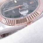 Rolex Datejust 41 SS 18k Pink Gold Watch Calf Dial — view 4