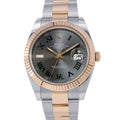 Rolex Datejust 41 SS 18k Pink Gold Watch Calf Dial