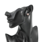 Hermes Earrings Mini Pop Pink Silver Motif — view 4