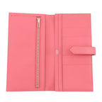 Hermes Wallet Bearn Souffle Rose Azalea Silver Epsom — view 4