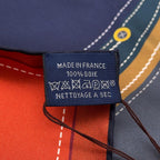 Hermes Scarf Carre 90 Double Face Under Saddle Bib Tapis de Selle Silk — view 5