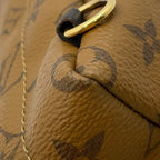 Louis Vuitton Backpack Monogram Reverse Palm Springs Mini Bag Black — view 7