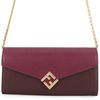 Fendi Chain Wallet FF Diamond by Leather