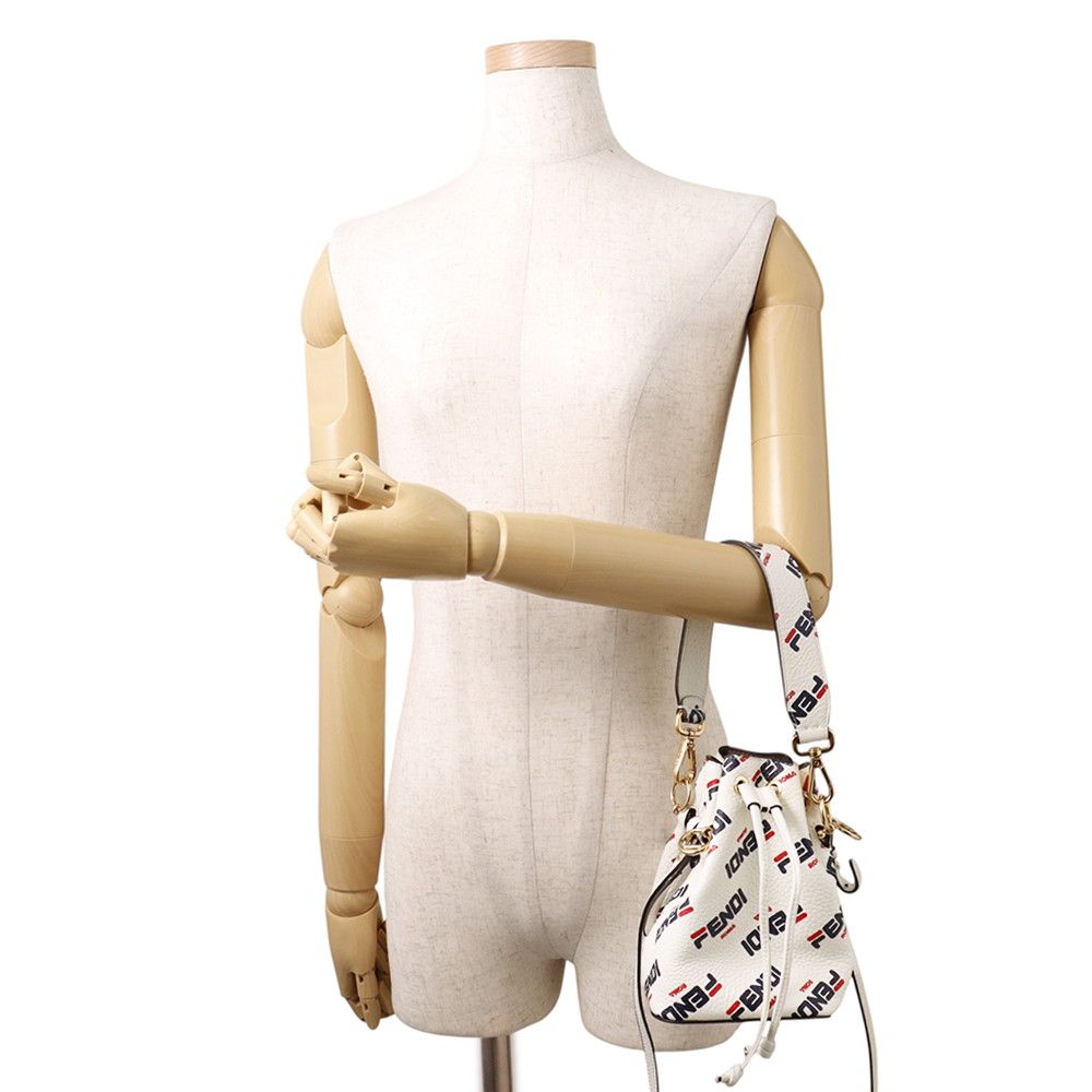 Fendi Montresor Mini Fila Collaboration Leather 2-Way Shoulder — view 4