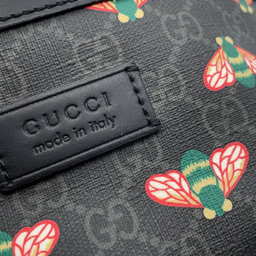 Gucci Belt Bag GG Supreme Black — view 6