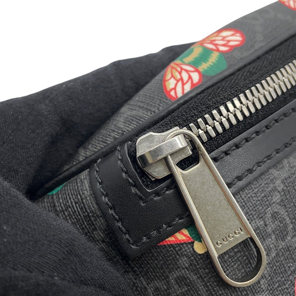 Gucci Belt Bag GG Supreme Black — view 8