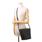 Celine Shoulder Bag Cuir Trio Small Black — view 4