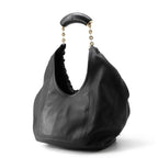 Loewe Shoulder Bag Squeeze Melo Nappa Lambskin 2-Way Black — view 2