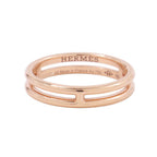 Hermes Ring Arianne Wedding 18k Pink Gold