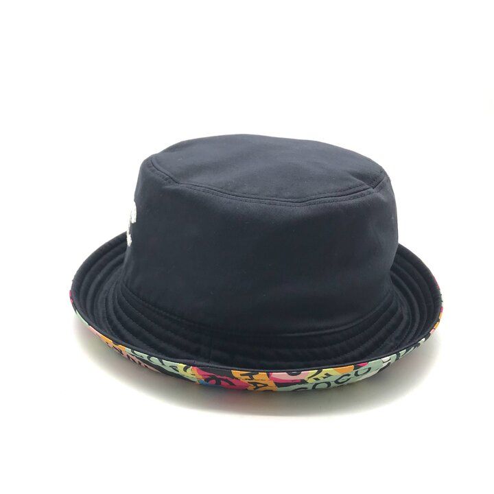 Chanel CC Logo Reversible Hat 24c Hat Navy Multi Color — view 3