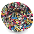 Chanel CC Logo Reversible Hat 24c Hat Navy Multi Color — view 6