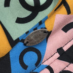 Chanel CC Logo Reversible Hat 24c Hat Navy Multi Color — view 7