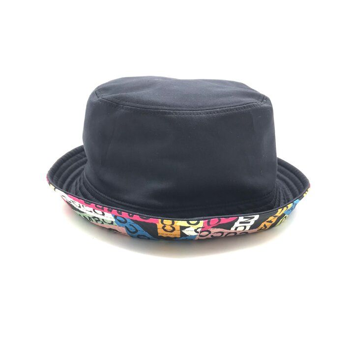 Chanel CC Logo Reversible Hat 24c Hat Navy Multi Color — view 5