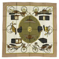 Hermes Carre 90 Silk Scarf les Voitures a Transformation Folding Top Carriage