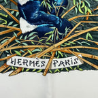 Hermes Carre 90 Silk Scarf Sichuan Animal Print Multi — view 7