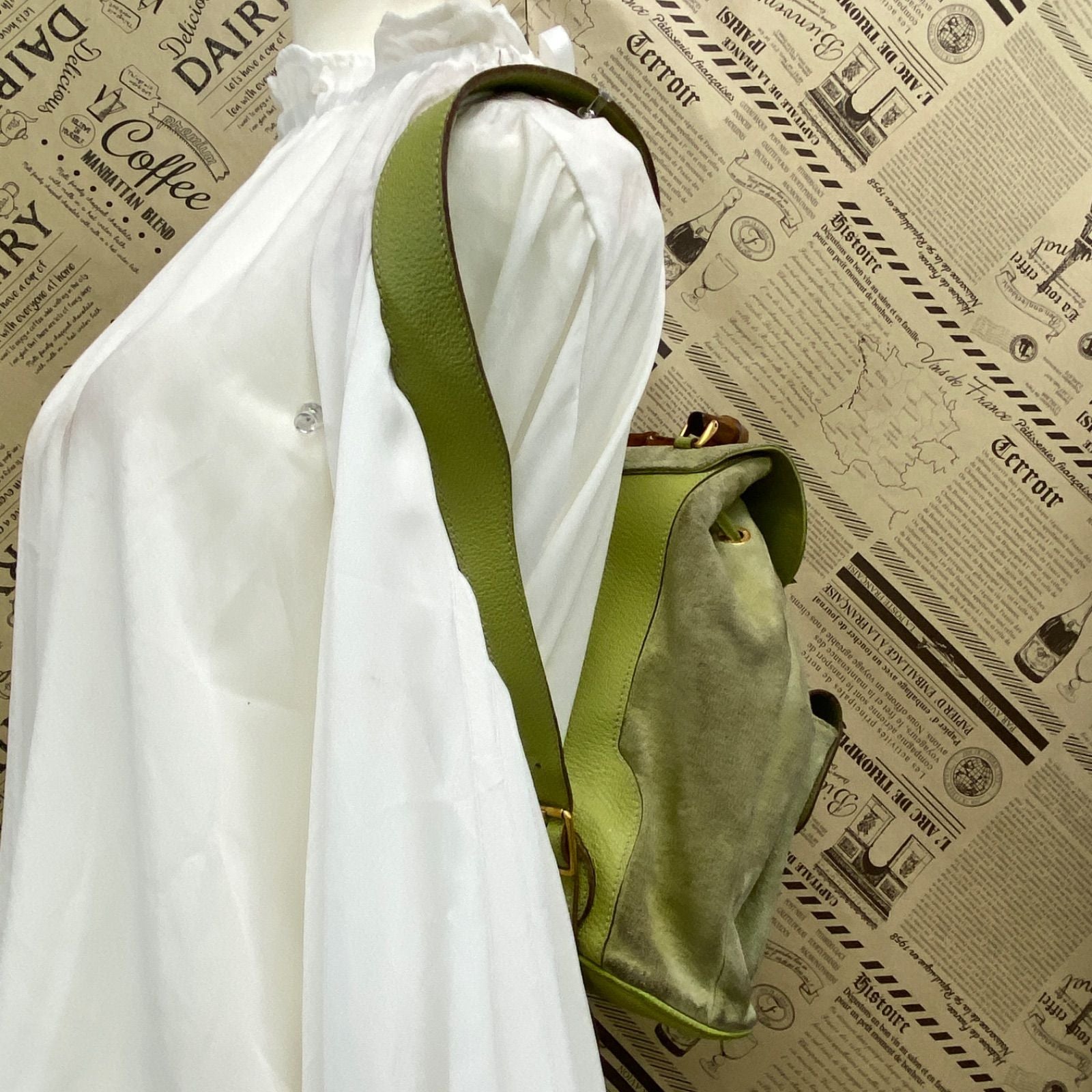 Gucci Backpack Suede Travel Business — view 5