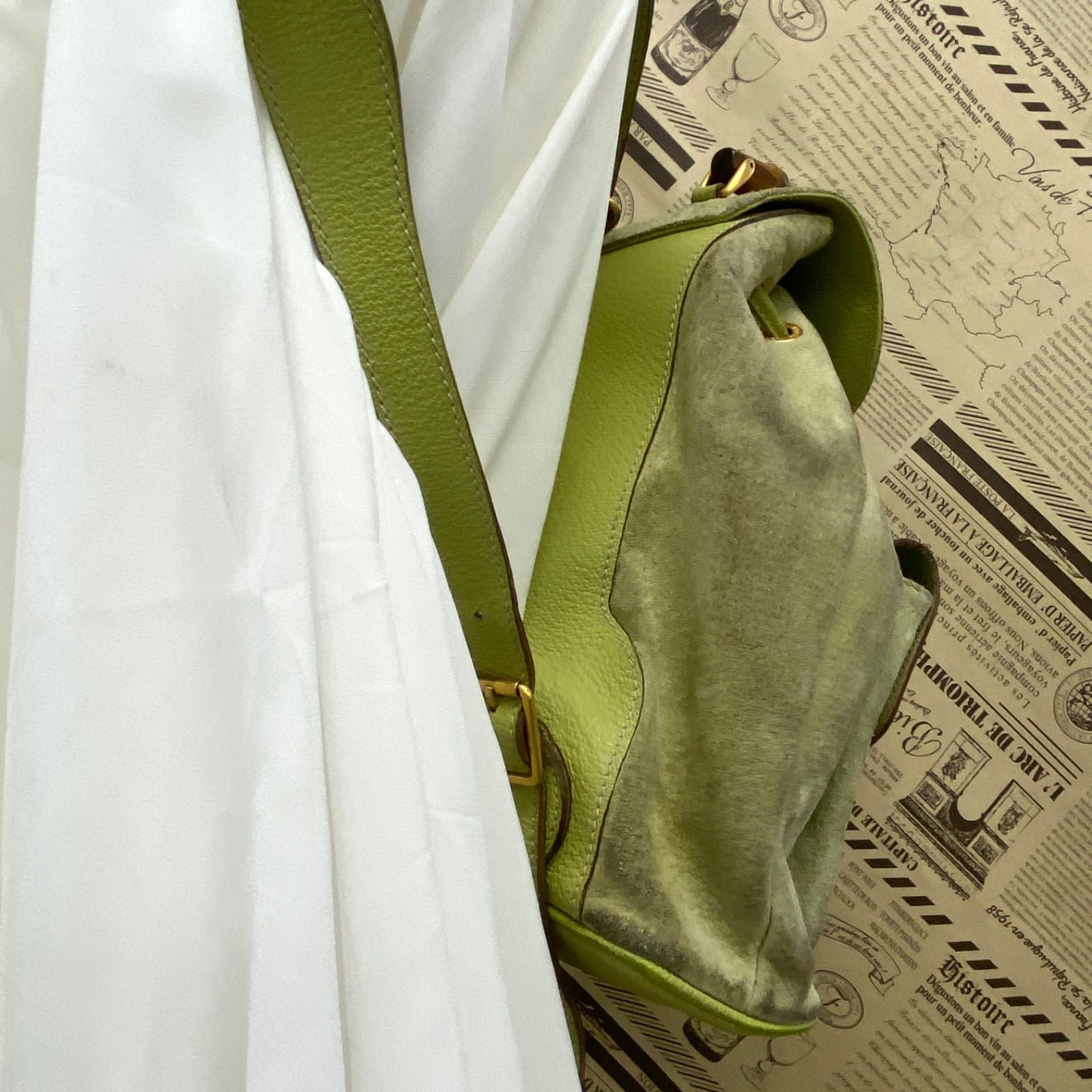 Gucci Backpack Suede Travel Business — view 4