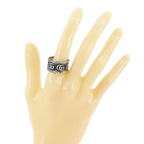 Gucci Double Snake 925 Sterling Silver Ring — view 2