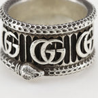 Gucci Double Snake 925 Sterling Silver Ring — view 5