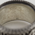 Gucci Double Snake 925 Sterling Silver Ring — view 7