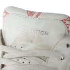 Louis Vuitton Beverly Hills Line Monogram Leather Low Cut Sneakers White — view 6