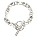 Hermes Chaine D'ancre GM Chain Bracelet Silver