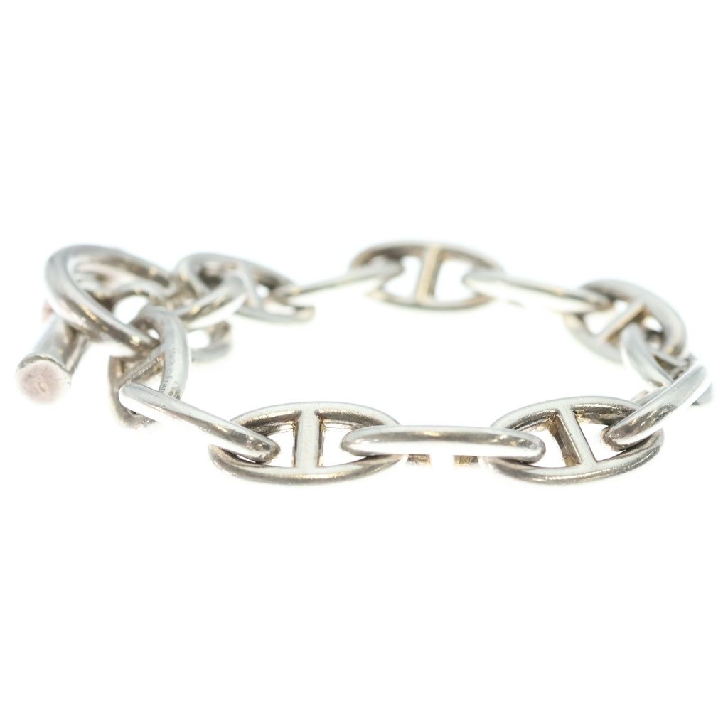 Hermes Chaine D'ancre GM Chain Bracelet Silver — view 4