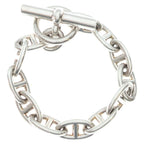 Hermes Chaine D'ancre GM Chain Bracelet Silver — view 2