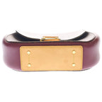 Louis Vuitton Monogram Eden PM Shoulder Bag Brown Bordeaux Leather Gold — view 4