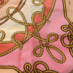 Gucci Optical Silk Scarf Bandana Pink White — view 2