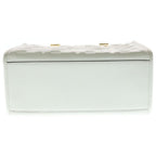 Fendi Sunshine Small Tote 2-Way Shoulder Bag White Calf Gold — view 4