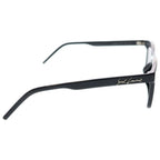 Saint Laurent Paris Side Logo Square Frame Sunglasses Eyewear Black — view 3