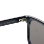Saint Laurent Paris Side Logo Square Frame Sunglasses Eyewear Black — view 4