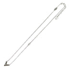 Louis Vuitton Essential Necklace Silver Metal — view 2