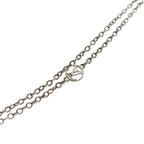 Louis Vuitton Essential Necklace Silver Metal — view 5
