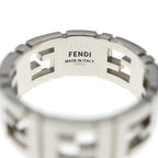 Fendi FF Ring FF Logo Silver — view 5