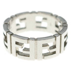 Fendi FF Ring FF Logo Silver — view 3