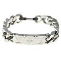 Louis Vuitton Chain Bracelet Monogram Silver