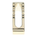 Hermes Cadrige Twilly Ring Scarf Gold Black — view 4